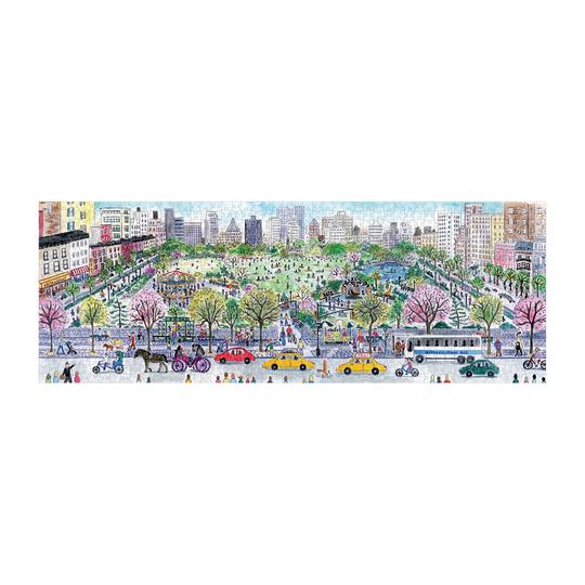 Michael Storrings Cityscape 1000 Piece Panoramic Puzzle - Quick Ship - Puzzlicious.com
