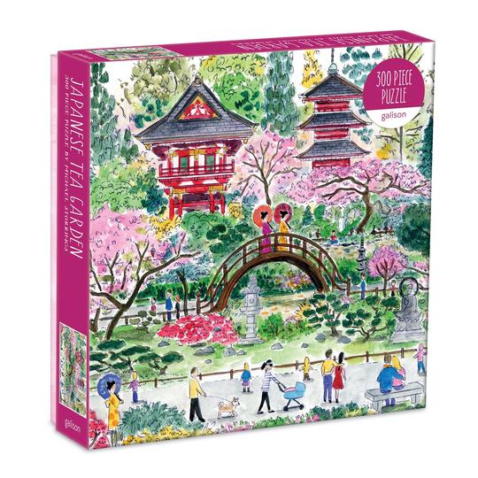Michael Storrings Japanese Tea Garden 300 Piece Puzzle - Quick Ship - Puzzlicious.com