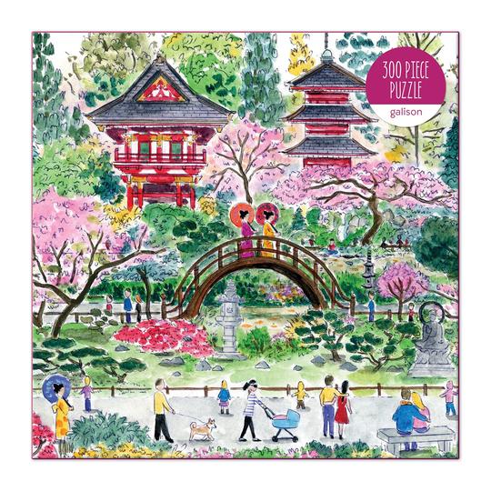 Michael Storrings Japanese Tea Garden 300 Piece Puzzle - Quick Ship - Puzzlicious.com