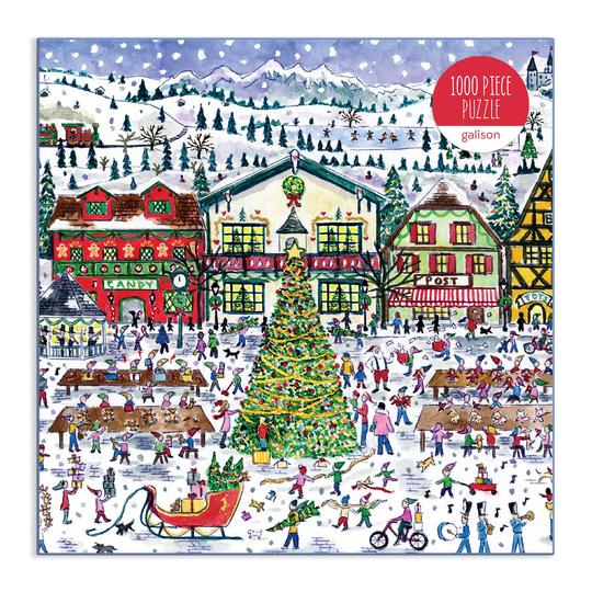 Michael Storrings Santa&#39;s Village 1000 Piece Puzzle - Quick Ship