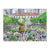 Michael Storrings Springtime at the Library 500 Piece Double-Sided Puzzle - Quick Ship