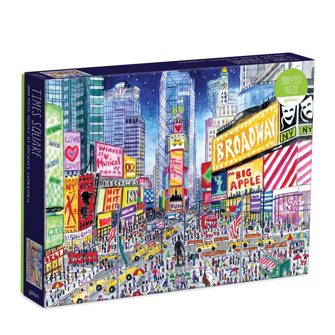 Michael Storrings Times Square 1000 Piece Puzzle - Quick Ship - Puzzlicious.com