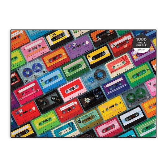 Mixtapes 1000 Piece Puzzle - Quick Ship - Puzzlicious.com