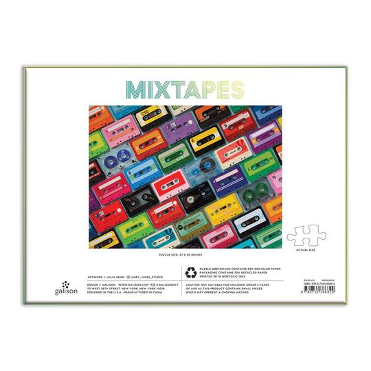 Mixtapes 1000 Piece Puzzle - Quick Ship - Puzzlicious.com