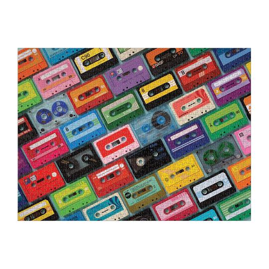 Mixtapes 1000 Piece Puzzle - Quick Ship - Puzzlicious.com