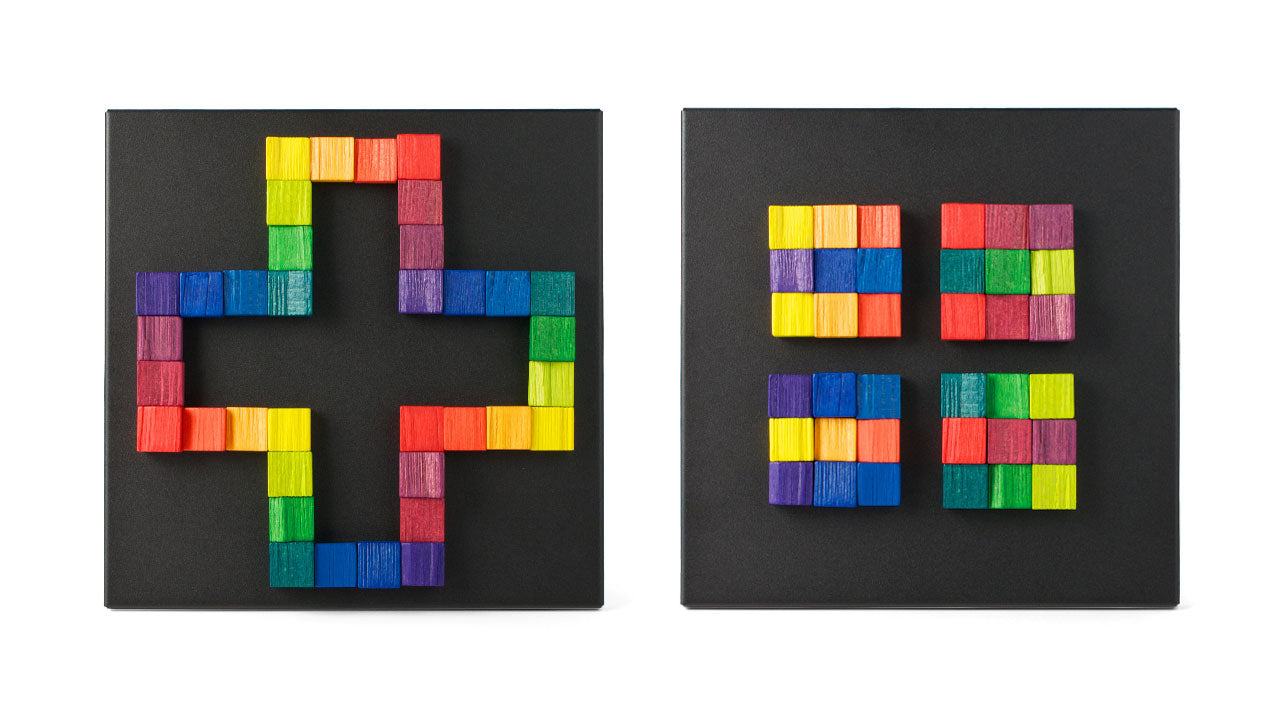 Playable ART Magnet Relief - Square - Puzzlicious.com