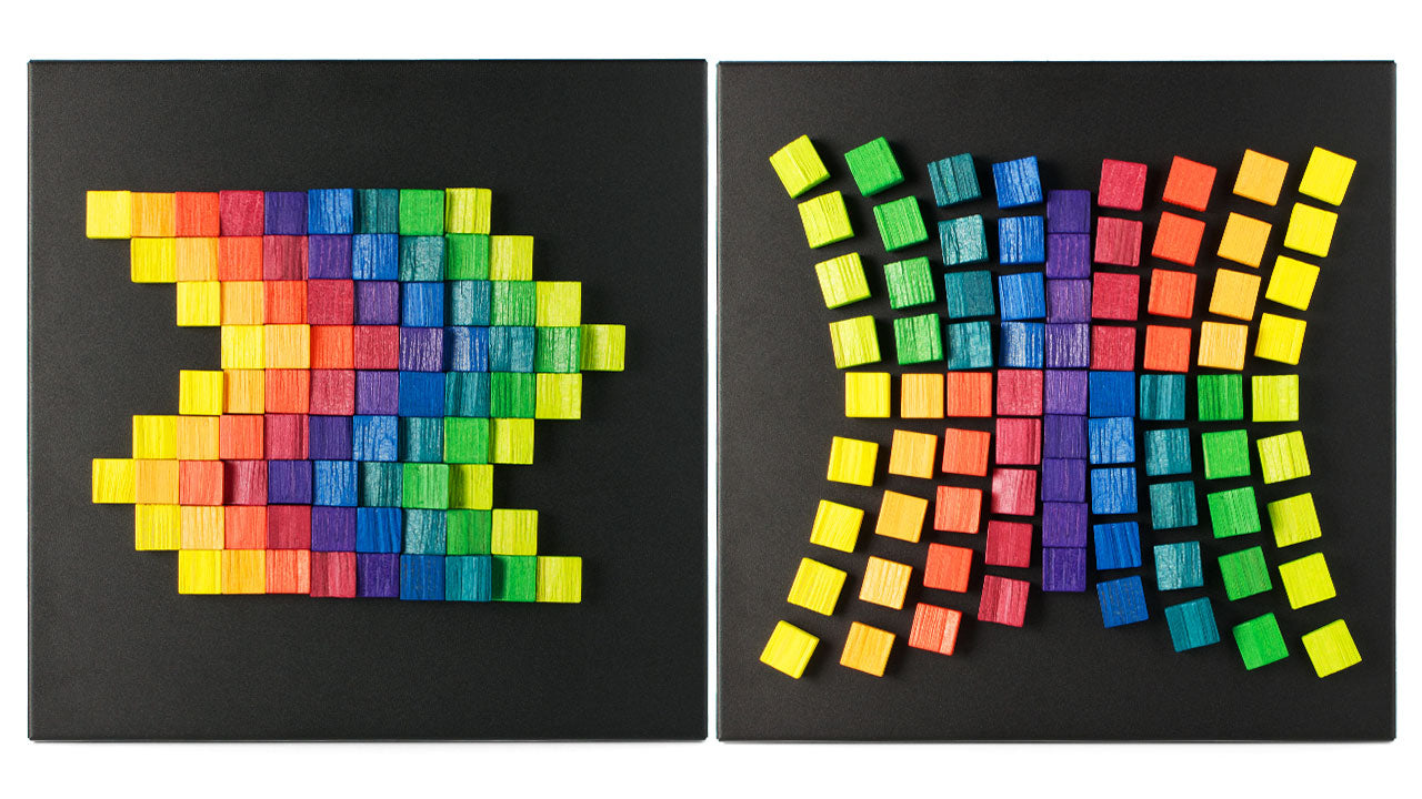 Playable ART Magnet Relief - Square - Puzzlicious.com