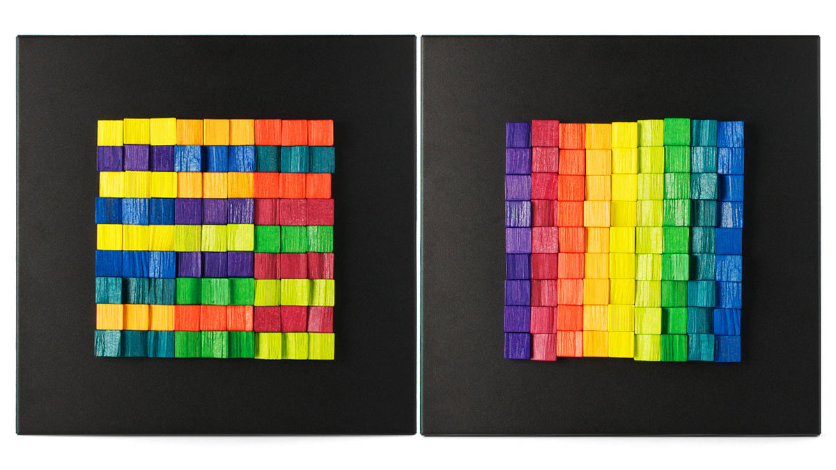 Playable ART Magnet Relief - Square - Puzzlicious.com