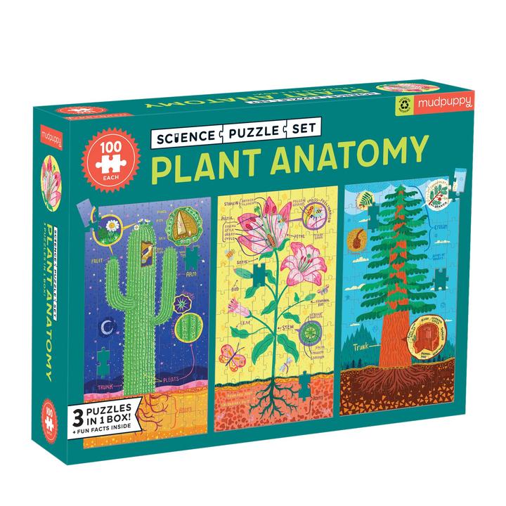 Plant Anatomy Science Puzzle Set - Quick Ship