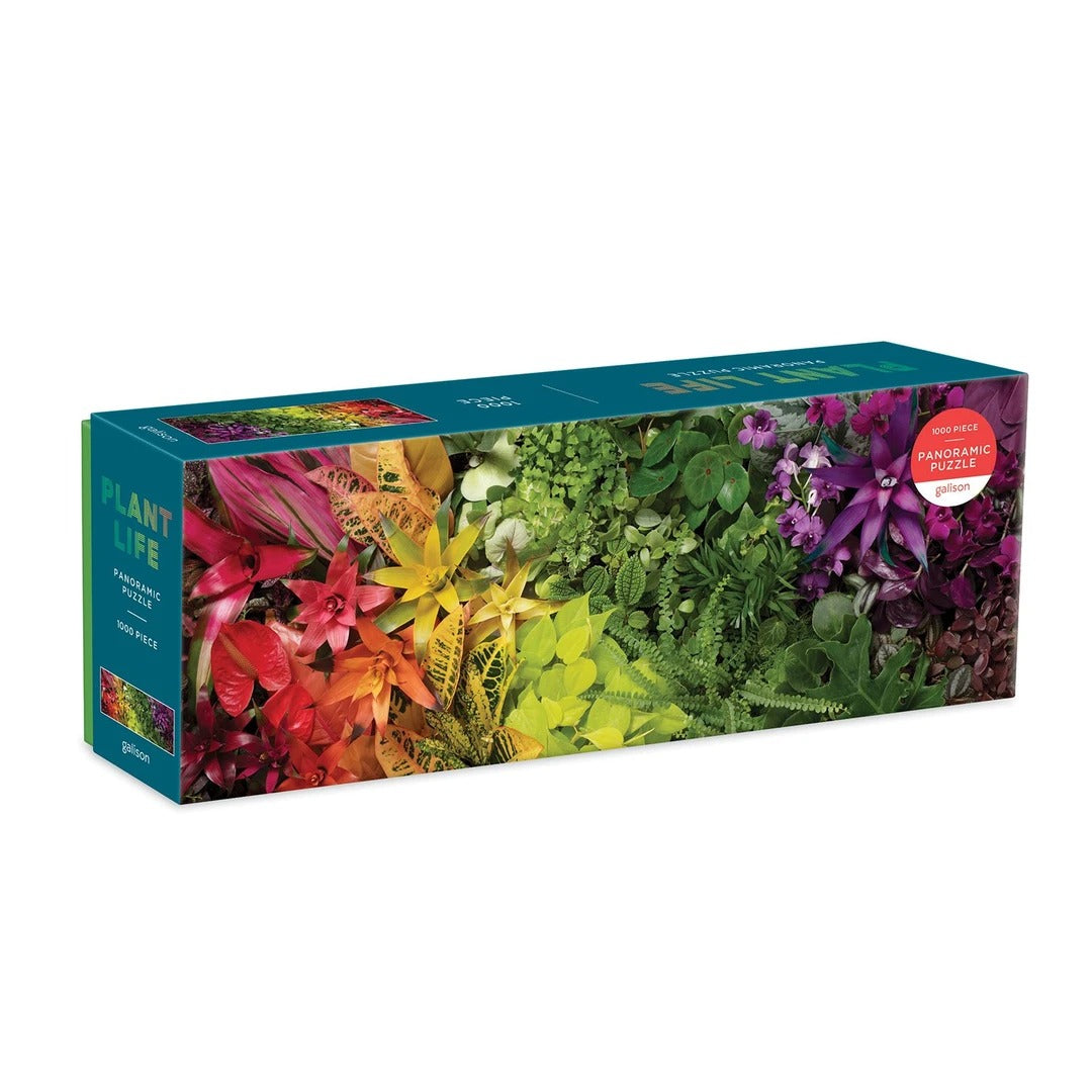 Plant Life 1000 Piece Panoramic Jigsaw Puzzle - Quick Ship - Puzzlicious.com