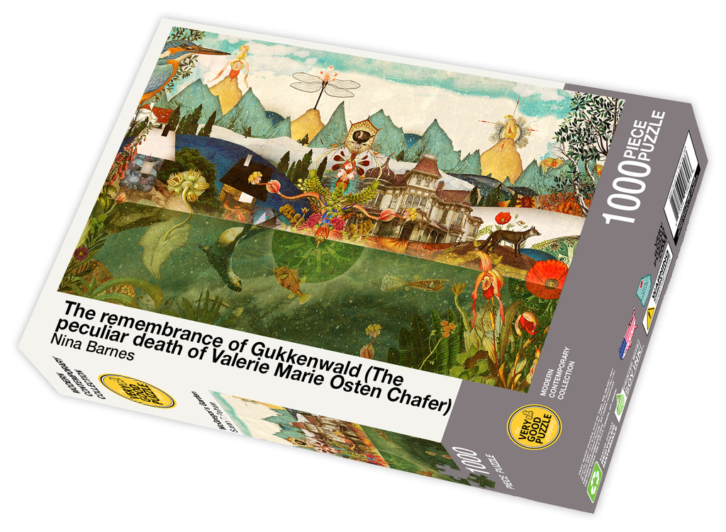Nina Barnes&#39; The Remembrance of Gukkenwald 1000 Piece Jigsaw Puzzle - Quick Ship - Puzzlicious.com