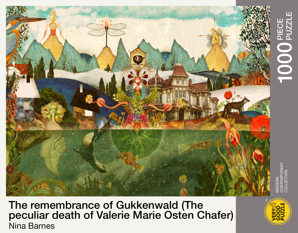 Nina Barnes' The Remembrance of Gukkenwald 1000 Piece Jigsaw Puzzle - Quick Ship - Puzzlicious.com