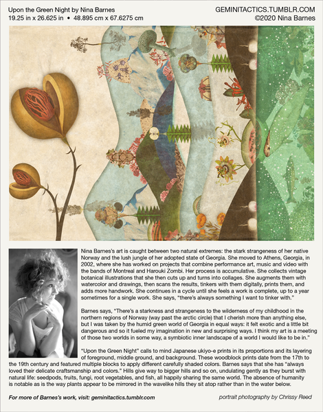 Nina Barnes' Upon the Green Night 1000 Piece Jigsaw Puzzle - Quick Ship - Puzzlicious.com