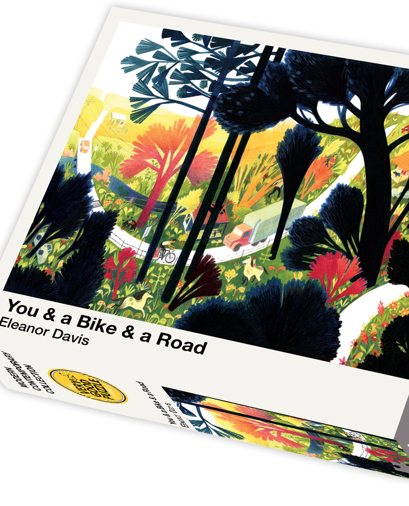 Eleanor Davis' You & a Bike & a Road 1000 Piece Jigsaw Puzzle - Quick Ship - Puzzlicious.com