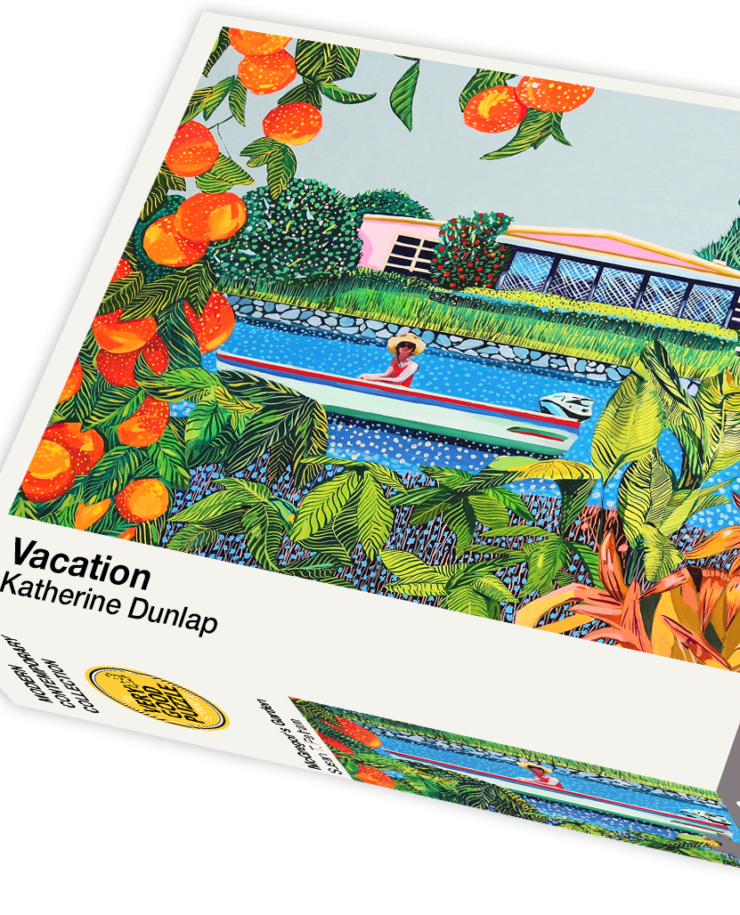 Katherine Dunlap's Vacation 1000 Piece Jigsaw Puzzle - Quick Ship - Puzzlicious.com