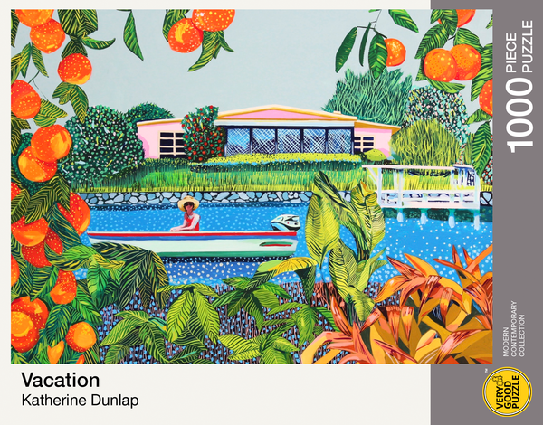 Katherine Dunlap's Vacation 1000 Piece Jigsaw Puzzle - Quick Ship - Puzzlicious.com