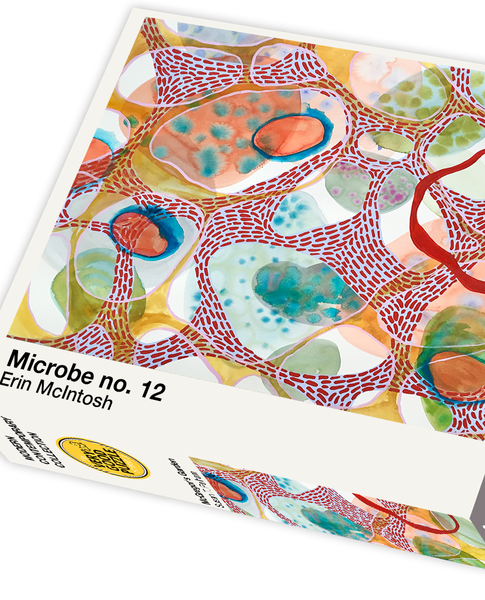 Erin McIntosh's Microbe No 12 1000 Piece  - Quick ShipJigsaw Puzzle - Puzzlicious.com
