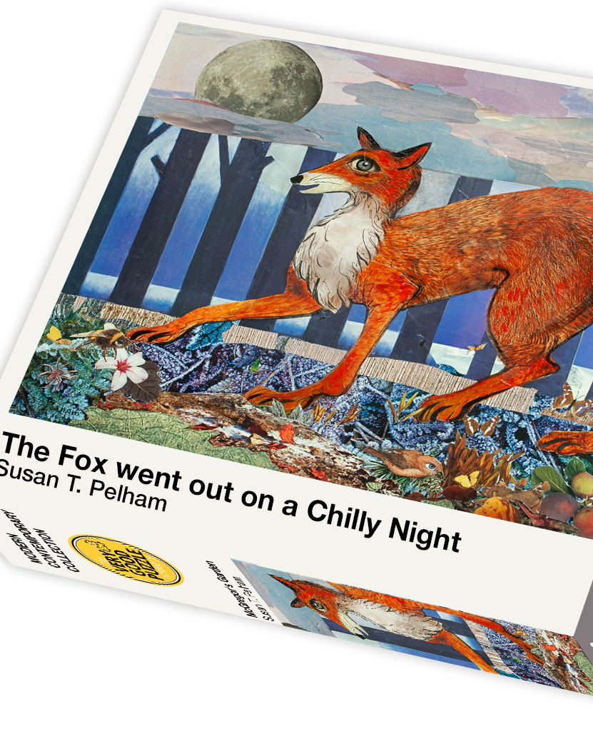 Susan T. Pelham's The Fox Went Out on a Chilly Night 1000 Piece Jigsaw Puzzle - Quick Ship - Puzzlicious.com