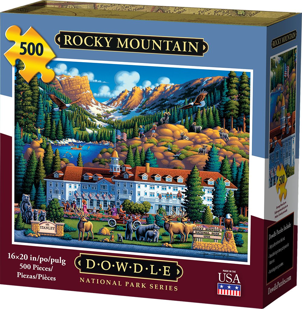 Rocky Mountain National Park 500 Piece Puzzle - Puzzlicious.com