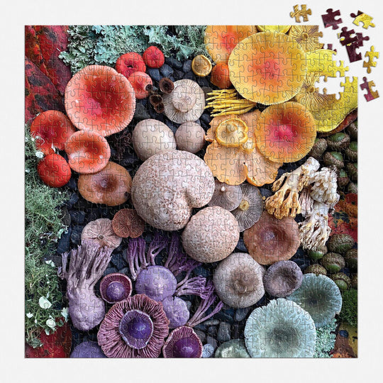 Shrooms in Bloom 500 Piece Jigsaw Puzzle