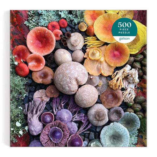 Shrooms in Bloom 500 Piece Jigsaw Puzzle