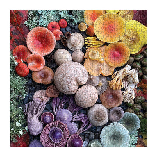 Shrooms in Bloom 500 Piece Jigsaw Puzzle
