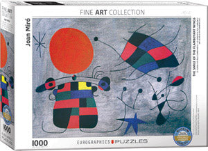 Miro&#39;s Smile of the Flamboyant Wings 1000 Piece Puzzle - Puzzlicious.com