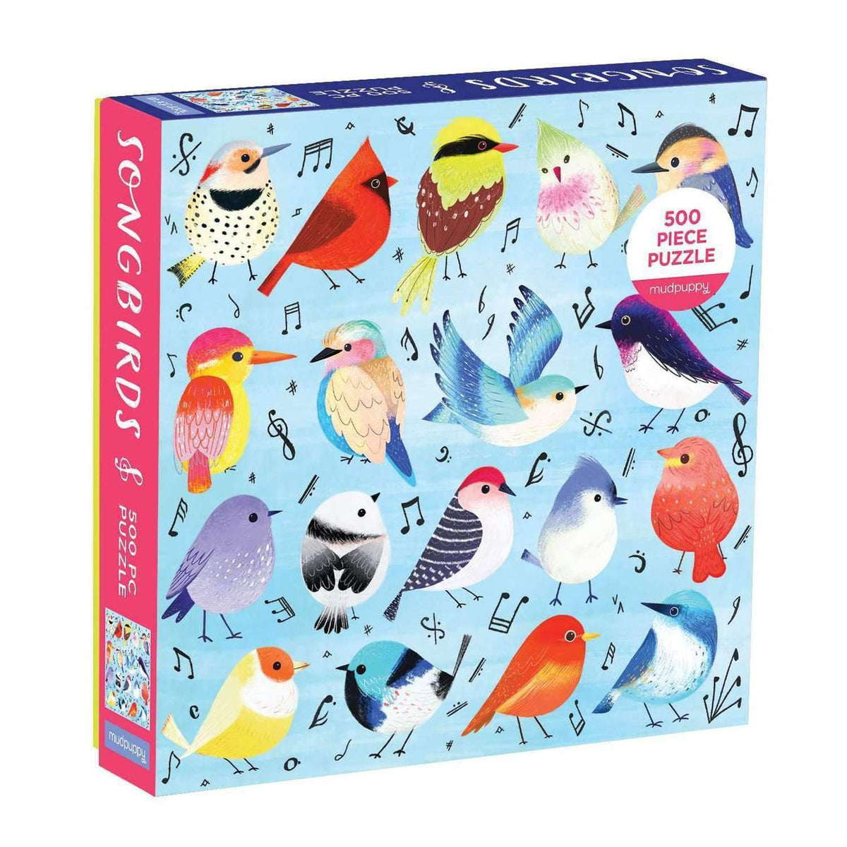 Songbirds 500 Piece Puzzle - Quick Ship - Puzzlicious.com