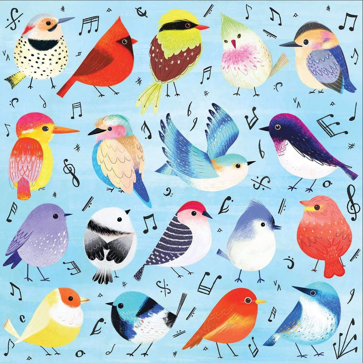 Songbirds 500 Piece Puzzle - Quick Ship - Puzzlicious.com