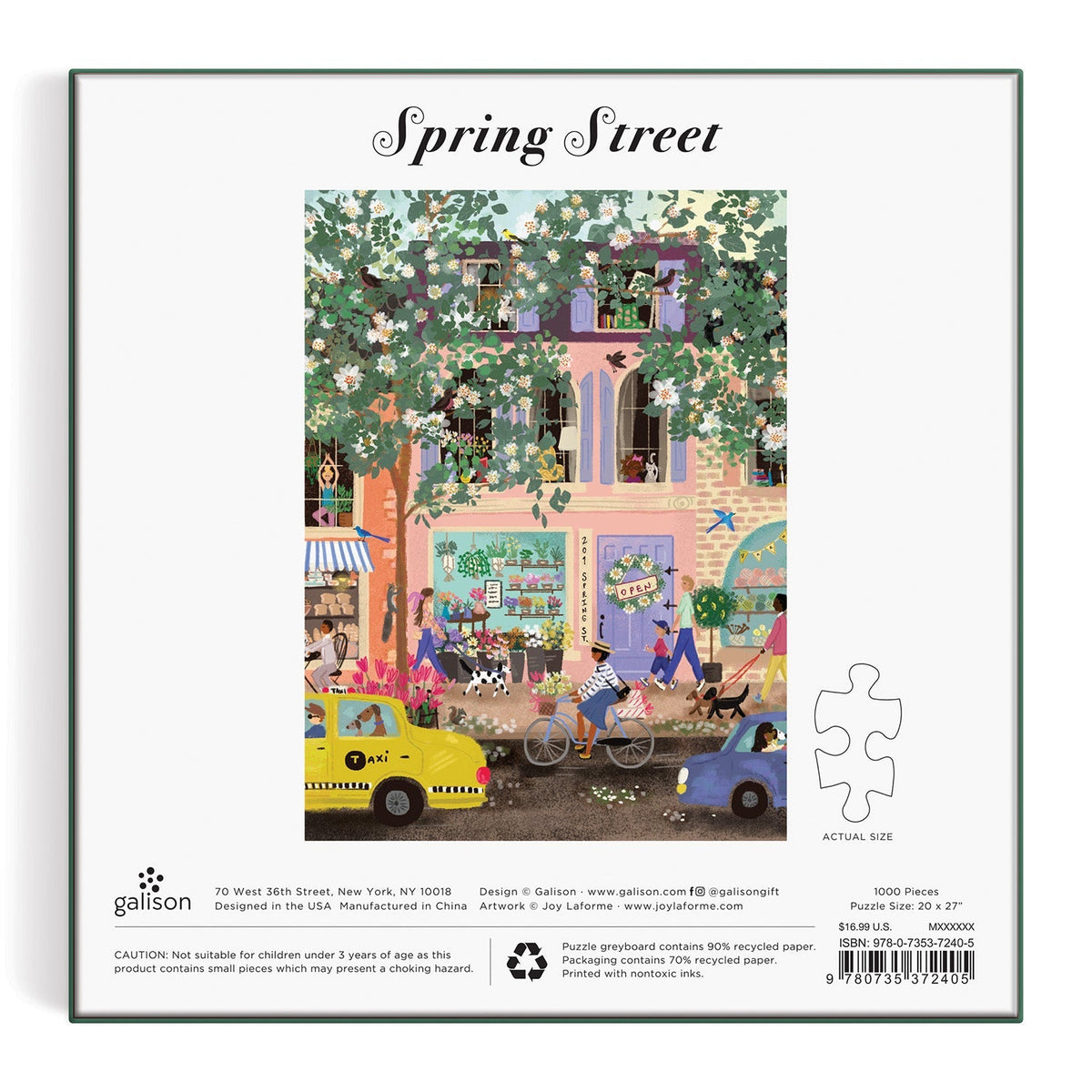 Spring Street 1000 Piece Puzzle