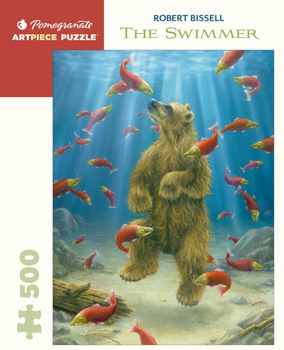 Robert Bissell: The Swimmer 500 Piece Jigsaw Puzzle - Quick Ship - Puzzlicious.com