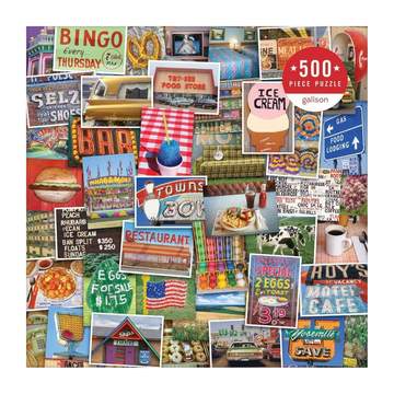 Troy Litten Snapshots of America 500 Piece Puzzle - Quick Ship - Puzzlicious.com