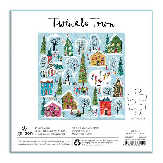 Twinkle Town 500 Piece Puzzle - Quick Ship