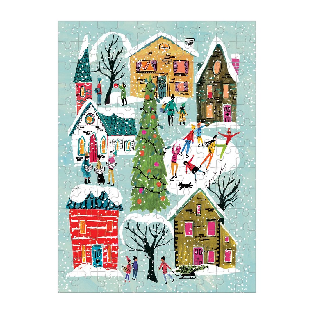 Twinkle Town 130 Piece Mini Jigsaw Puzzle - Puzzlicious.com