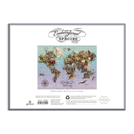 Wendy Gold Endangered Species 1500 Piece Puzzle - Quick Ship
