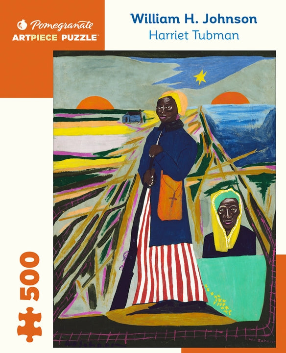 William H. Johnson: Harriet Tubman 500 Piece Jigsaw Puzzle - Quick Ship - Puzzlicious.com