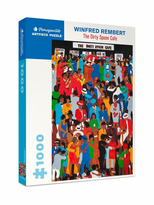 Winfred Rembert: The Dirty Spoon Cafe 1000 Piece Jigsaw Puzzle - Quick Ship - Puzzlicious.com