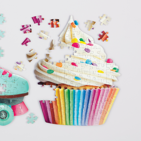 You&#39;re Sweet Cupcake Mini Shaped 100 Piece Jigsaw Puzzle - Quick Ship