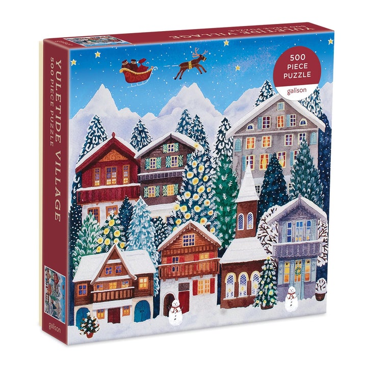 Yuletide Village 500 Piece Puzzle - Quick Ship